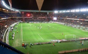 Fußballstadion Atmosphäer Saint Germain