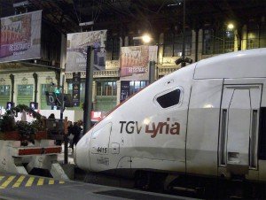 TGV Lyria Schweiz Gare de Lyon Paris